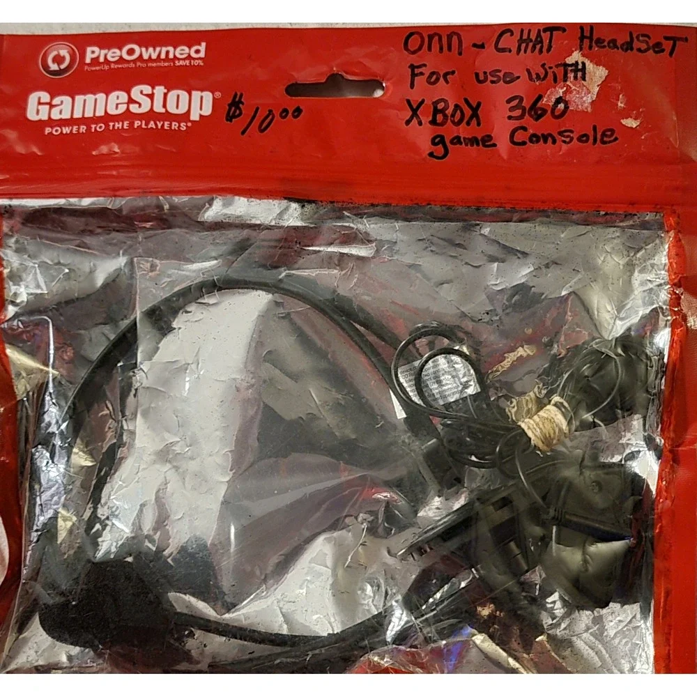 Mad Catz AMPX Amplified Gaming Headset for Xbox 360 Wired Microphone Black